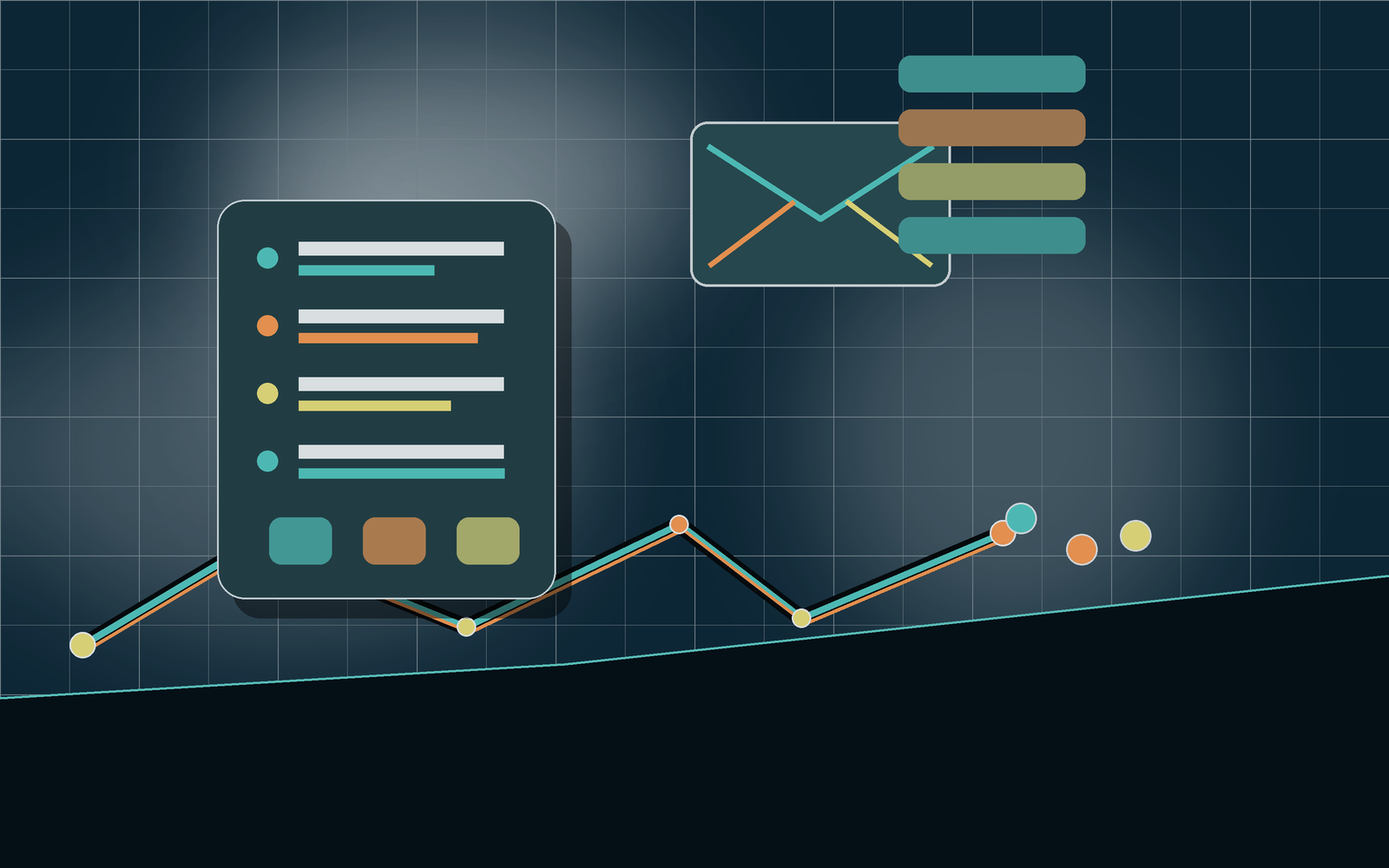 Athlete inbox dashboard with coach notes and workout trend cards.