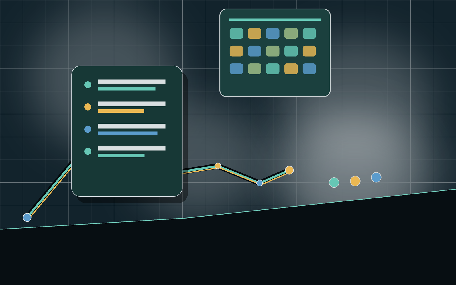 Season date dashboard with calendar blocks and workout trend cards.