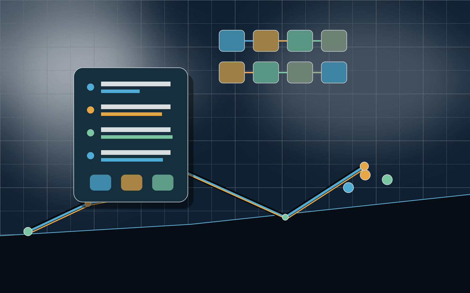 Training mode dashboard with team cards and workout trend rows.