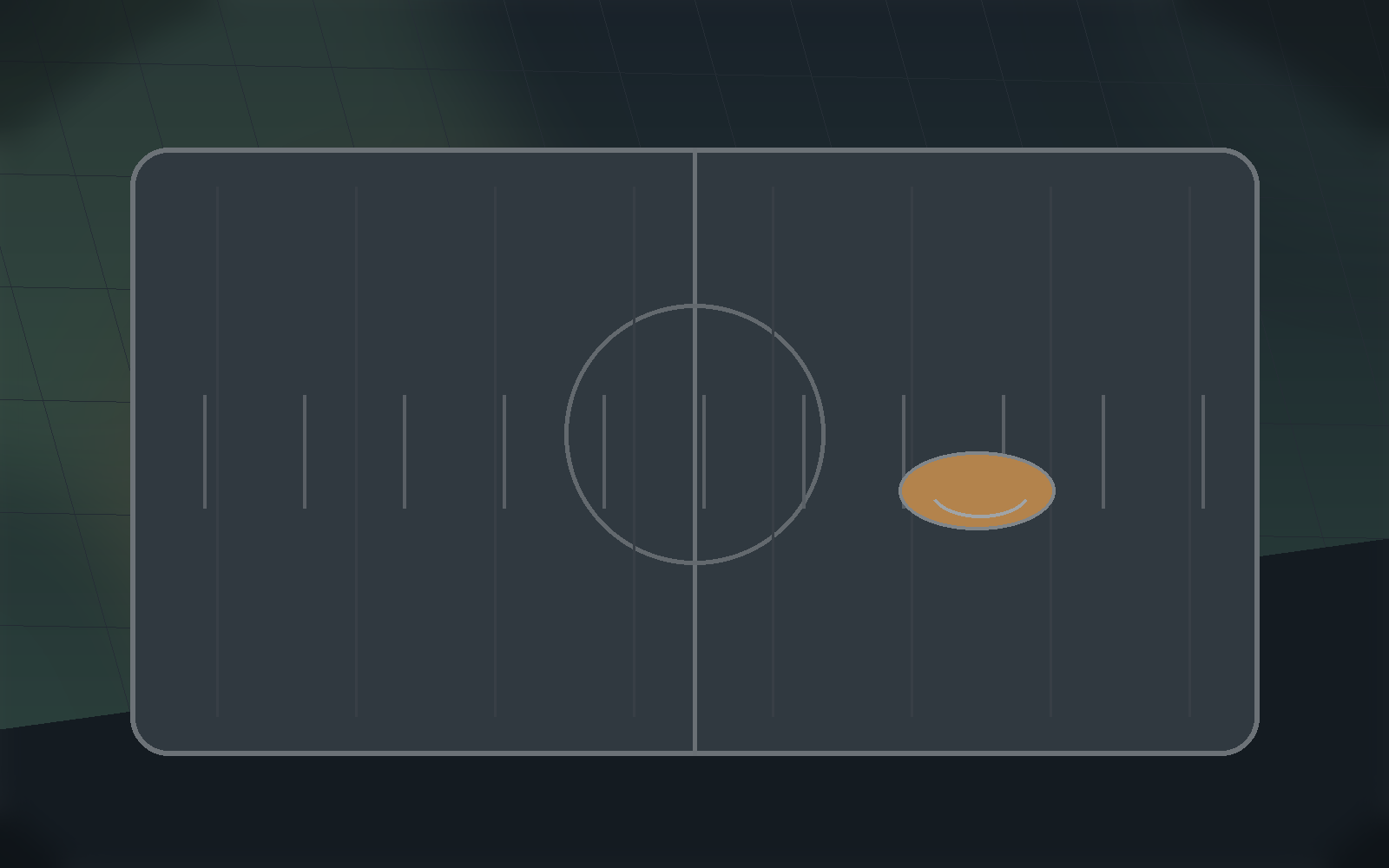 Football training dashboard with field hash marks and workout summary cards.