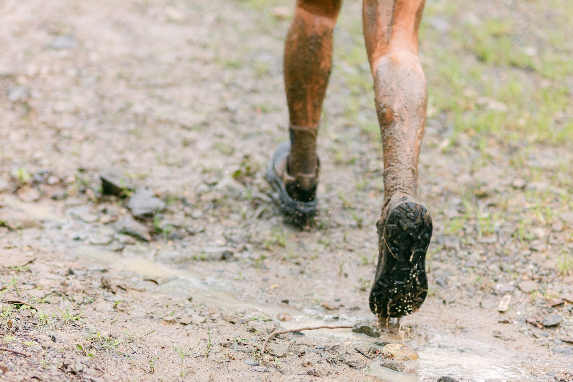 Runner training outdoors for Best mobile-first training app for iPhone and Apple Watch.
